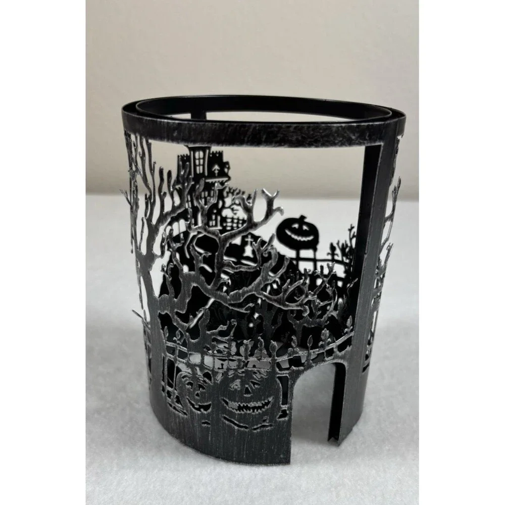 Scentsy Haunt Halloween Warmer Wrap Haunted House Jack O Lantern w/ Original Box